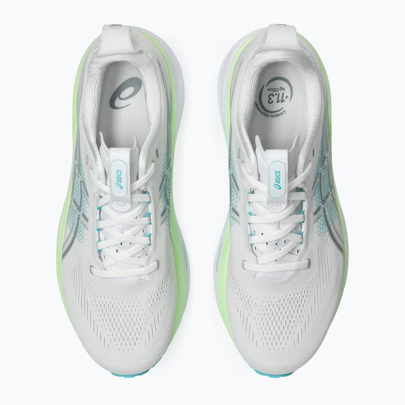 Pánské běžecké boty ASICS Gel-Kayano 33 white/energy aqua 5