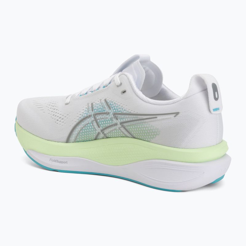 Pánské běžecké boty ASICS Gel-Kayano 33 white/energy aqua 3