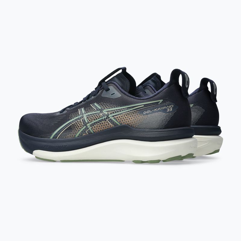 Pánské běžecké boty ASICS Gel-Kayano 33 midnight/khaki green 3