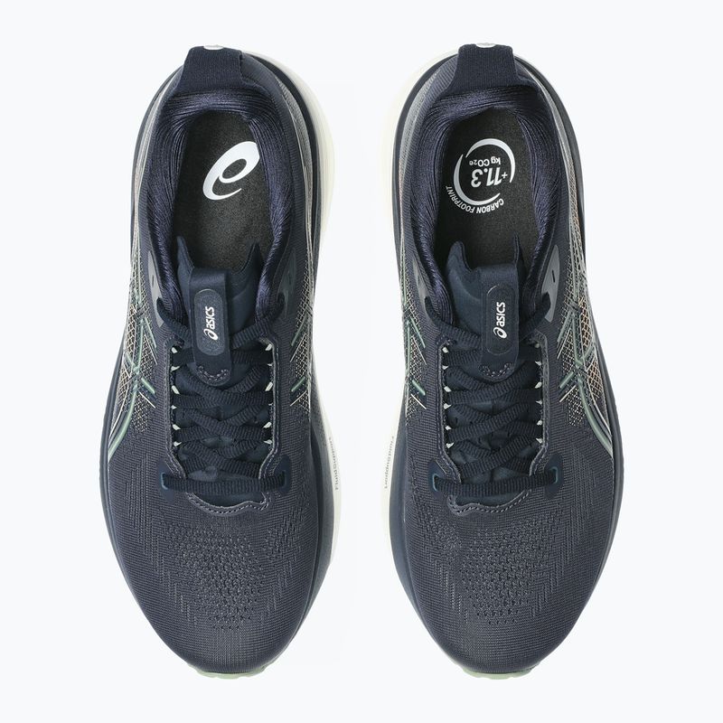 Pánské běžecké boty ASICS Gel-Kayano 33 midnight/khaki green 5