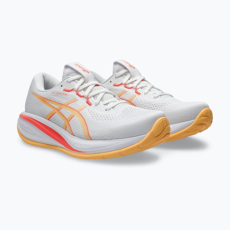 Dámské běžecké boty Asics Gel-Cumulus 28 White/Orange Glow