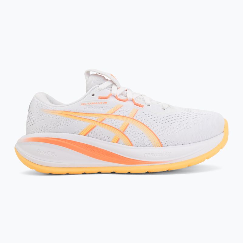 Dámské běžecké boty Asics Gel-Cumulus 28 White/Orange Glow 2
