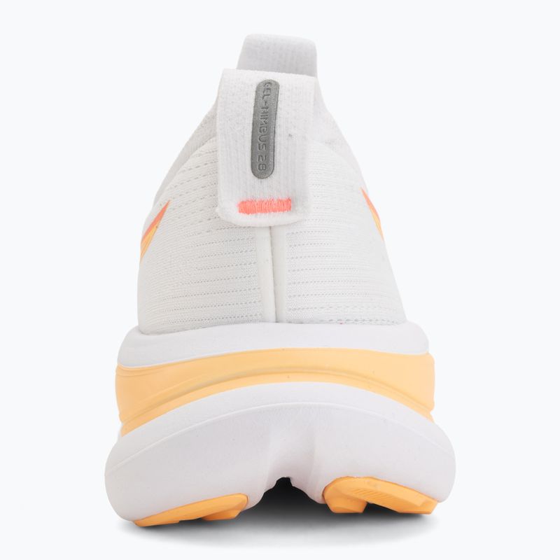 Dámské běžecké boty ASICS Gel-Nimbus 28 white/sun coral 6