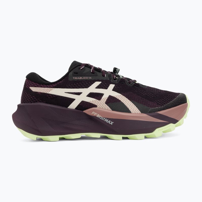 Dámské běžecké boty ASICS Trabuco 14 black/dark aubergine 2