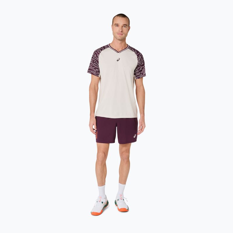 Pánské tenisové šortky ASICS Padel Court 7IN dark aubergine 2