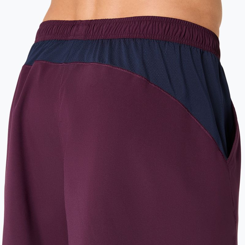 Pánské tenisové šortky ASICS Padel Court 7IN dark aubergine 7