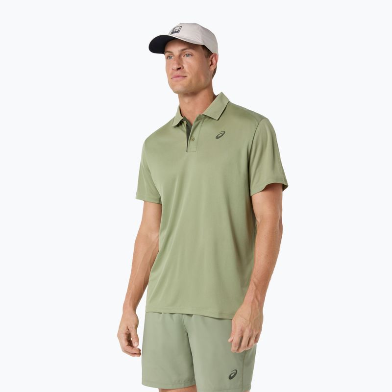 Pánské polo tričko ASICS Court Polo khaki green 4