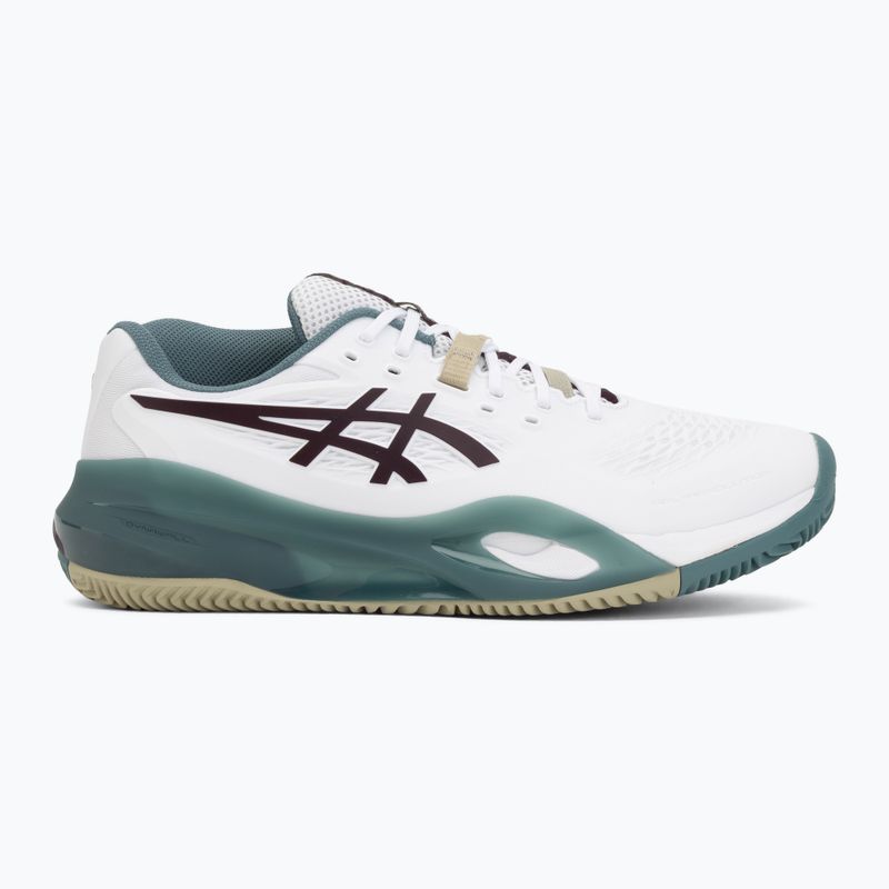 Pánské tenisové boty ASICS Gel-Resolution X Clay white/dark aubergine 2