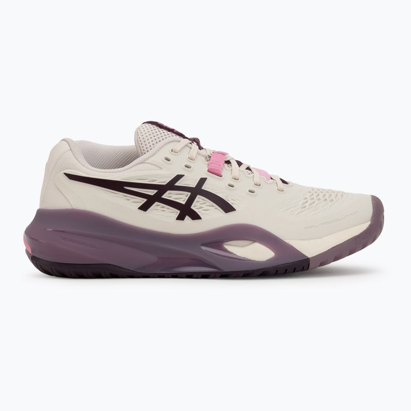 Dámské tenisové boty ASICS Gel-Resolution X soft oat/dark aubergine 2