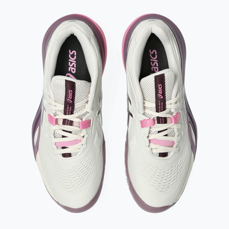 Dámské tenisové boty ASICS Gel-Resolution X soft oat/dark aubergine 4