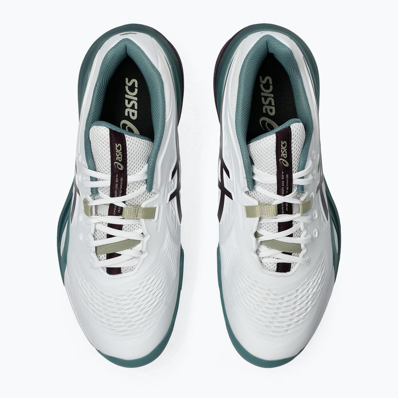Pánské tenisové boty ASICS Gel-Resolution X white/dark aubergine 4