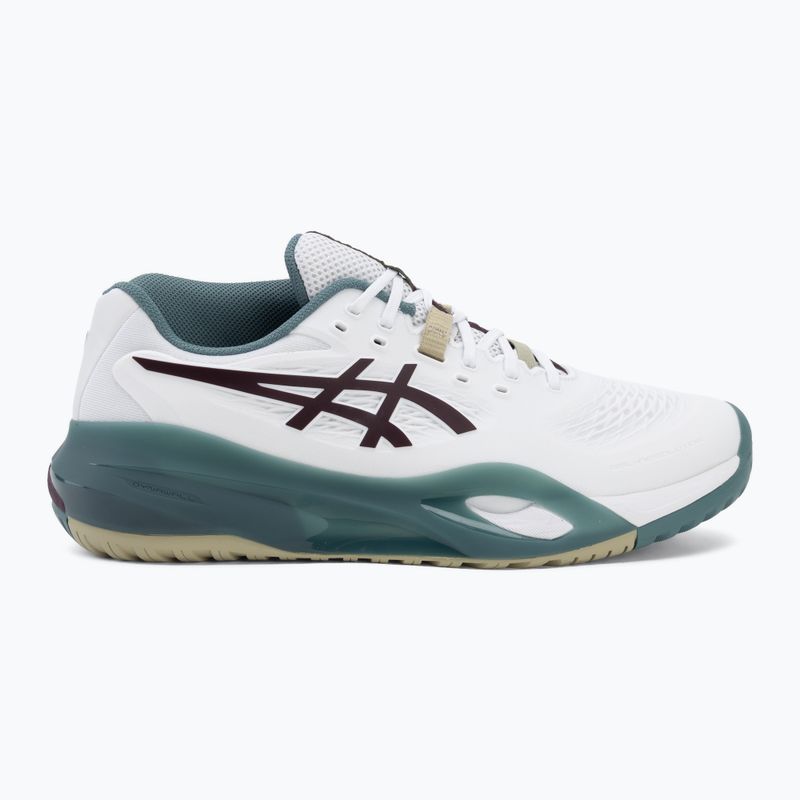 Pánské tenisové boty ASICS Gel-Resolution X white/dark aubergine 2