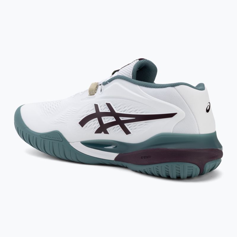 Pánské tenisové boty ASICS Gel-Resolution X white/dark aubergine 3