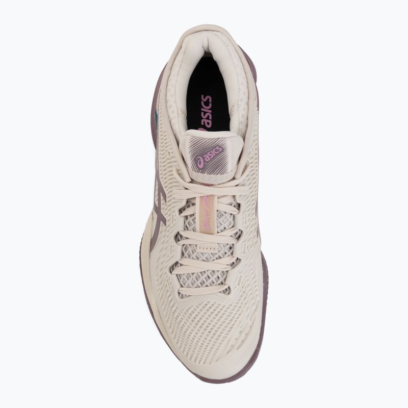 Dámské tenisové boty ASICS Court FF 3 Clay soft oat/dusty mauve 5