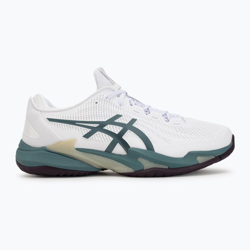 Pánské tenisové boty ASICS Court FF 3 white/foggy teal 2