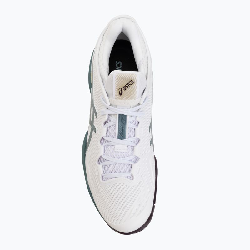 Pánské tenisové boty ASICS Court FF 3 white/foggy teal 5