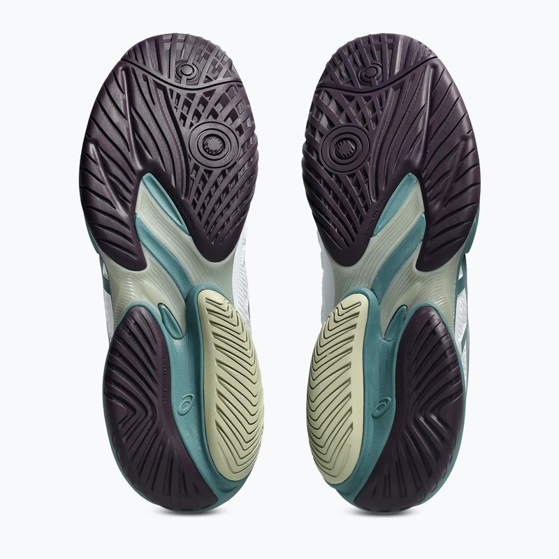 Pánské tenisové boty ASICS Court FF 3 white/foggy teal 3