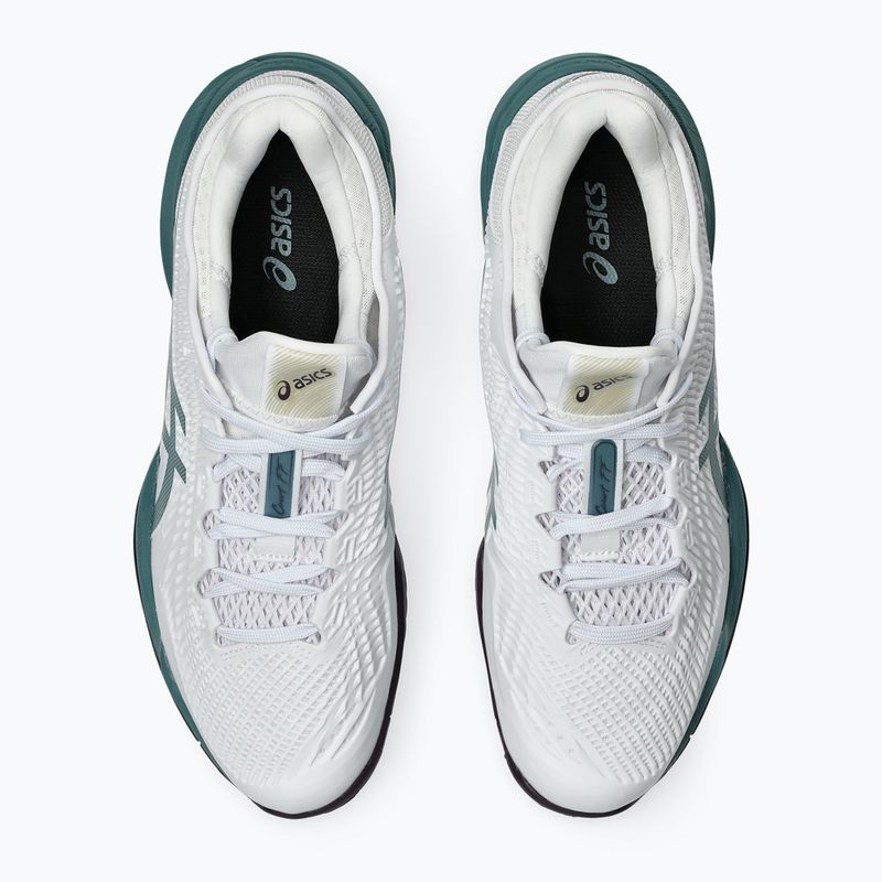 Pánské tenisové boty ASICS Court FF 3 white/foggy teal 4
