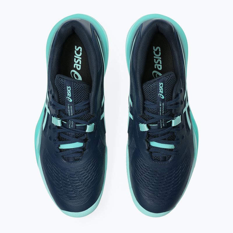Pánské tenisové boty ASICS Gel-Resolution X Clay night sky/illuminate mint 4