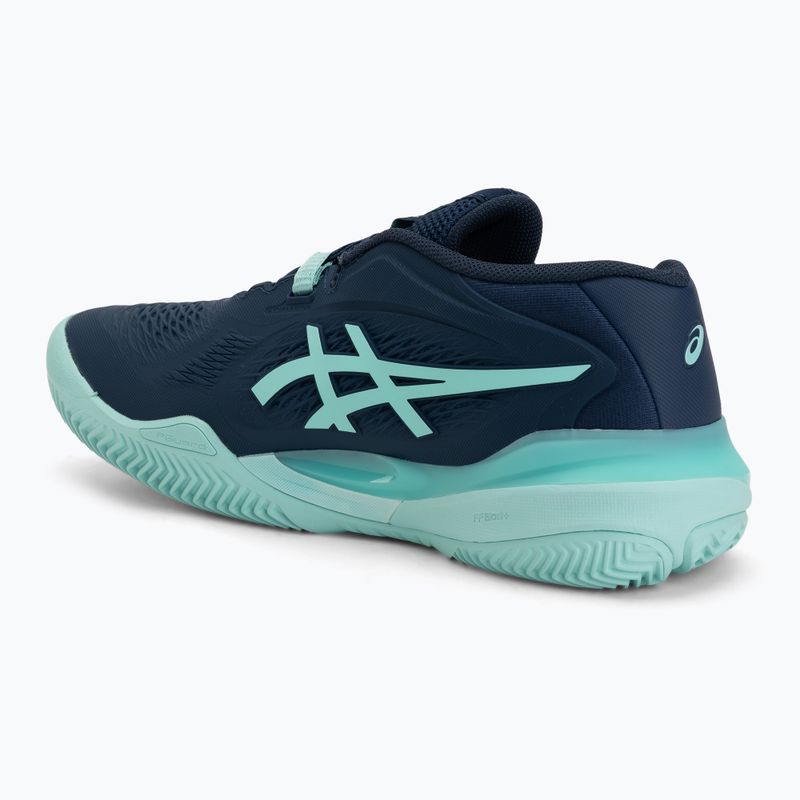 Pánské tenisové boty ASICS Gel-Resolution X Clay night sky/illuminate mint 3