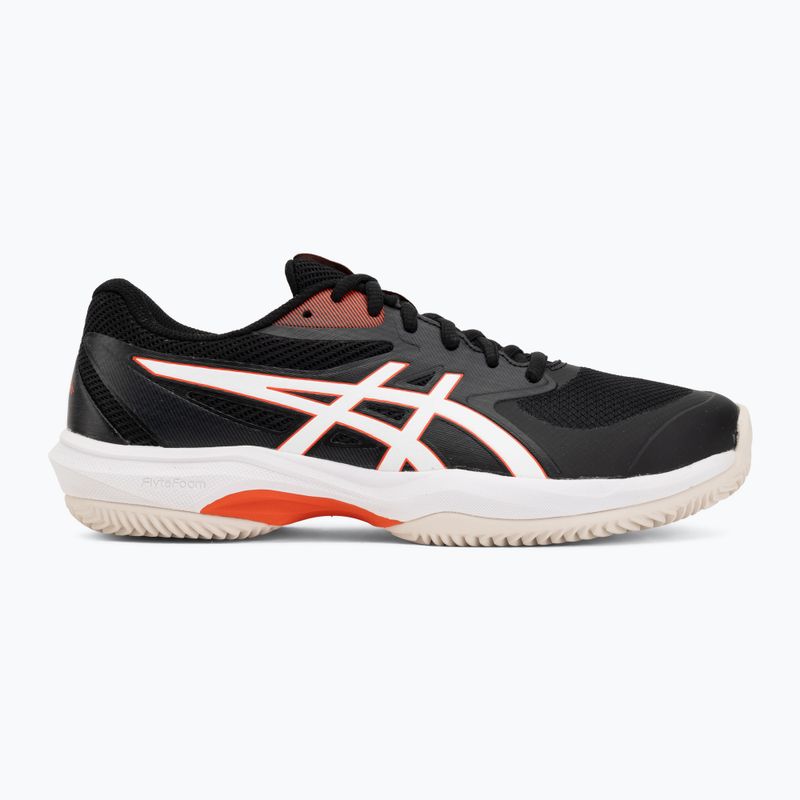 Pánské tenisové boty ASICS Game FF Clay black/cherry tomato 2