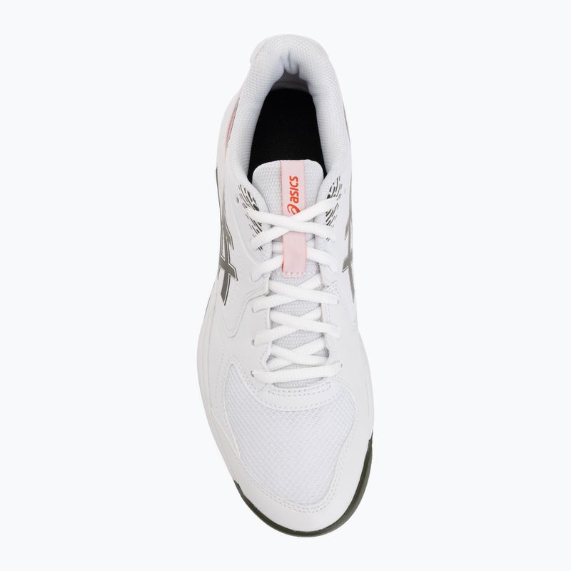 Pánské tenisové boty ASICS Gel-Dedicate 9 Clay white/vintage khaki 5