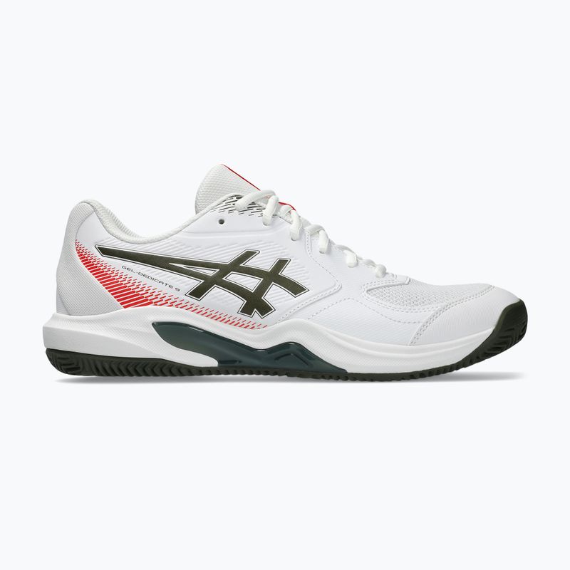 Pánské tenisové boty ASICS Gel-Dedicate 9 Clay white/vintage khaki