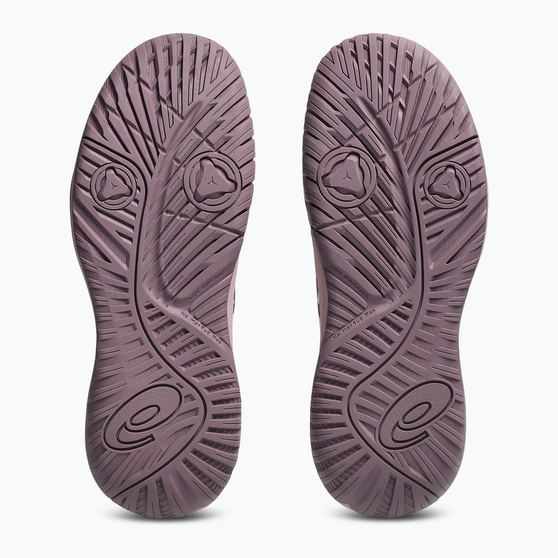 Dětské tenisové boty ASICS Gel-Resolution X GS soft oat/dark aubergine 4