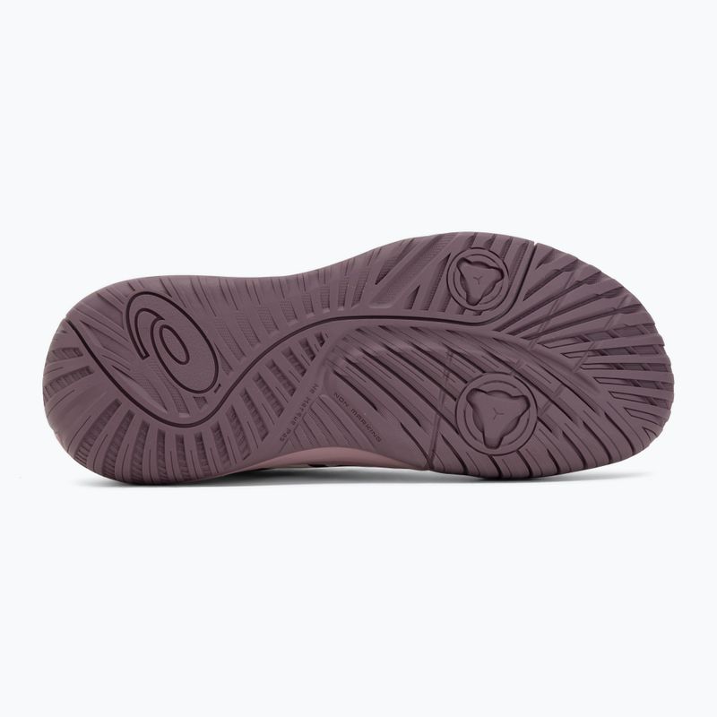 Dětské tenisové boty ASICS Gel-Resolution X GS soft oat/dark aubergine 4