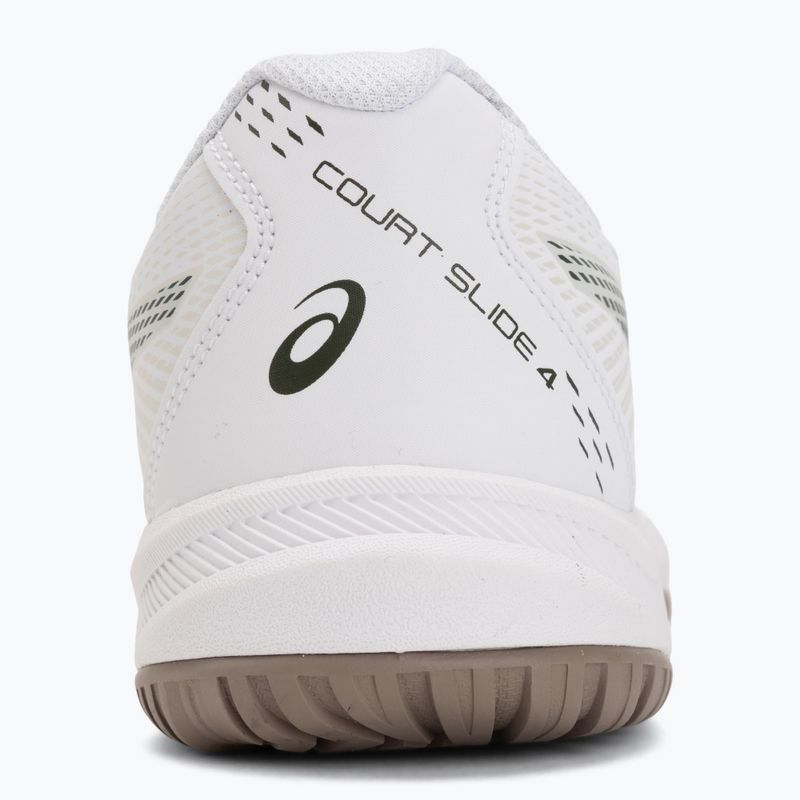 Pánské tenisové boty ASICS Court Slide 4 white/vintage khaki 6