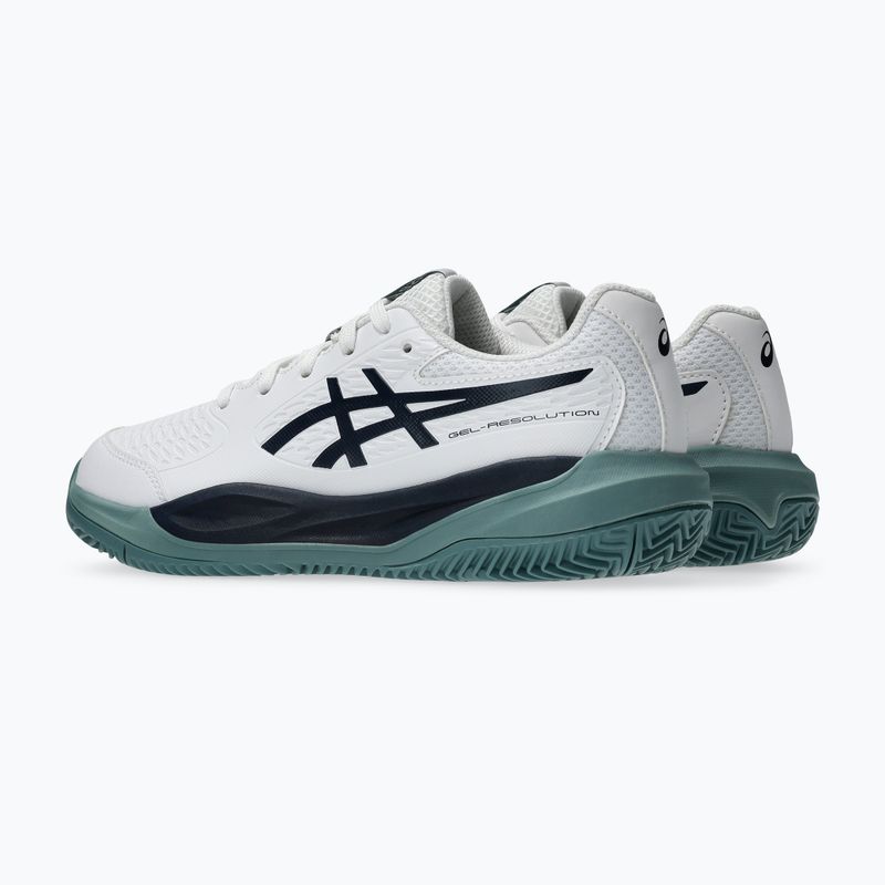Dětské tenisové boty ASICS Gel-Resolution X GS Clay white/midnight 3