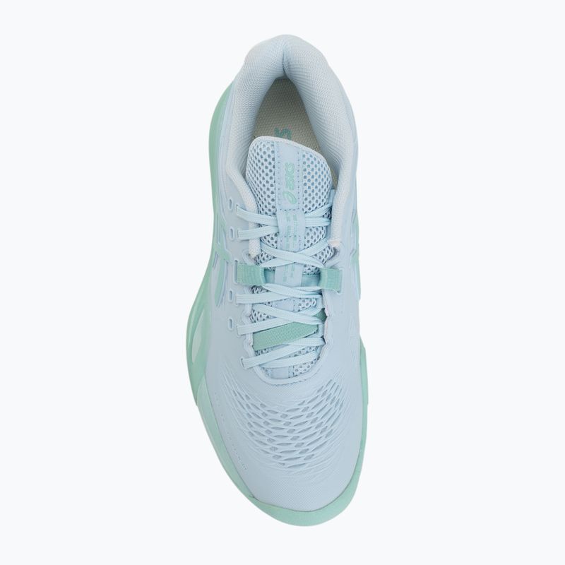 Dámské tenisové boty ASICS Gel-Resolution X light blue/oasis green 5