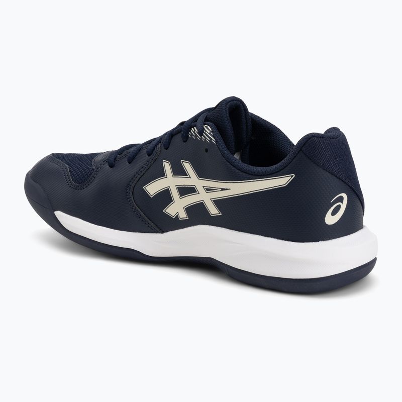Pánské tenisové boty ASICS Gel-Dedicate 9 Indoor midnight/oatmeal 3