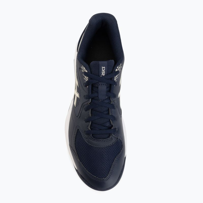 Pánské tenisové boty ASICS Gel-Dedicate 9 Indoor midnight/oatmeal 5