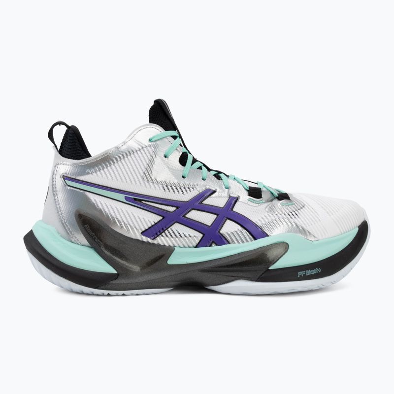 Pánské volejbalové boty ASICS Metarise 2 white/radiant amethyst 2