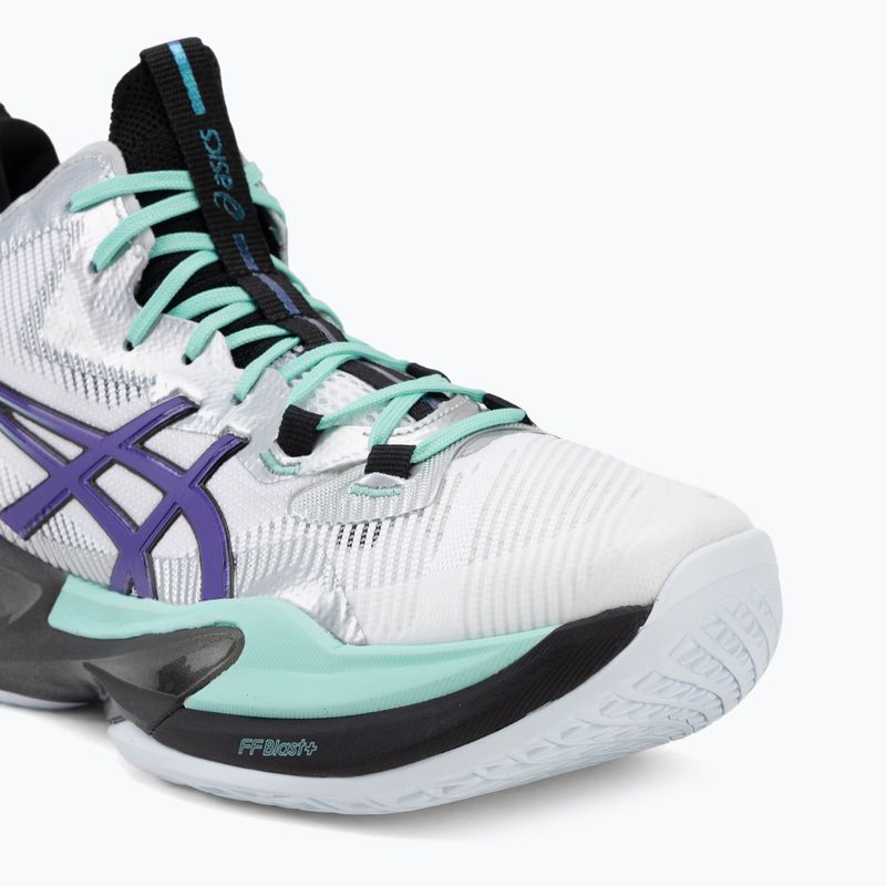 Pánské volejbalové boty ASICS Metarise 2 white/radiant amethyst 7