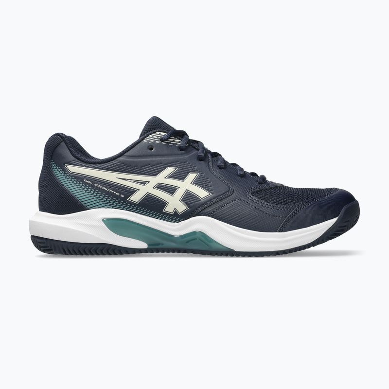 Pánské tenisové boty ASICS Gel-Dedicate 9 Clay midnight/oatmeal