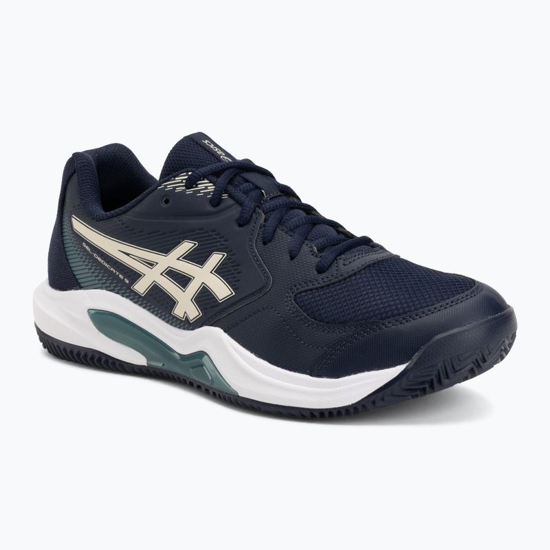 Pánské tenisové boty ASICS Gel-Dedicate 9 Clay midnight/oatmeal