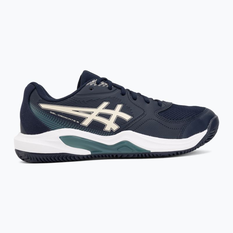 Pánské tenisové boty ASICS Gel-Dedicate 9 Clay midnight/oatmeal 2
