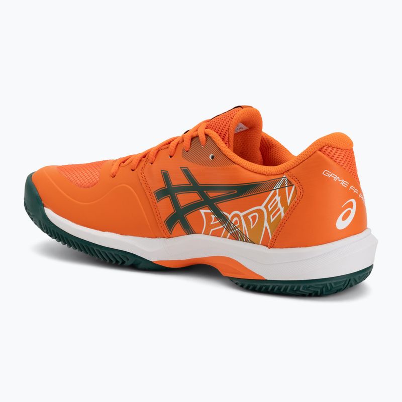 Pánské boty na padel Asics Game Ff Padel Energy Orange/Jewel Green 3