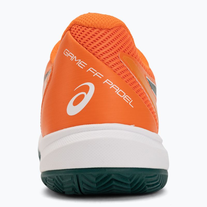 Pánské boty na padel Asics Game Ff Padel Energy Orange/Jewel Green 6