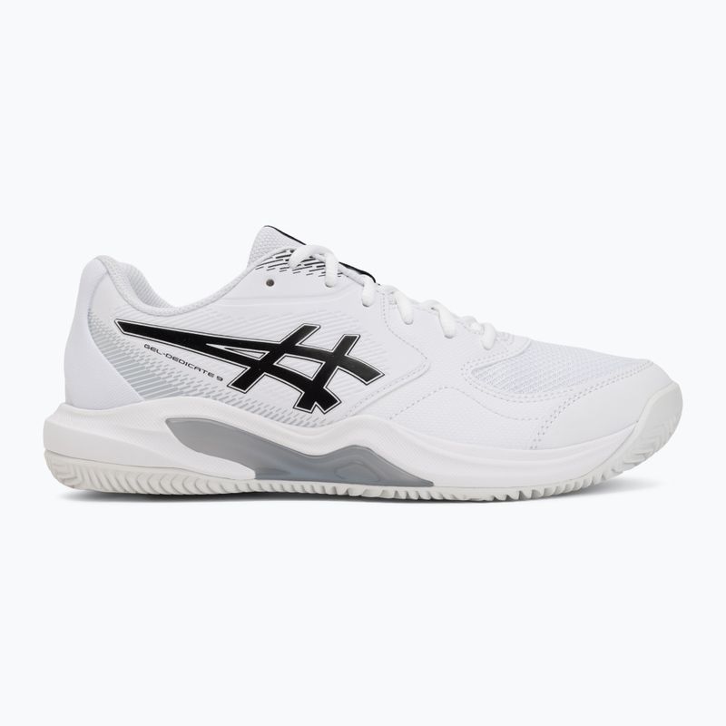 Pánské tenisové boty ASICS Gel-Dedicate 9 Clay white/black 2