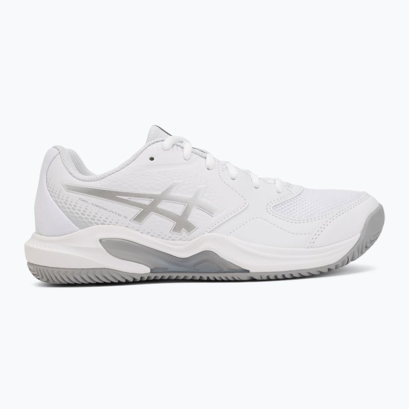 Dámské boty na padel ASICS Gel-Dedicate 9 Padel W white/pure silver 2