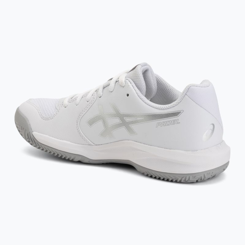 Dámské boty na padel ASICS Gel-Dedicate 9 Padel W white/pure silver 3