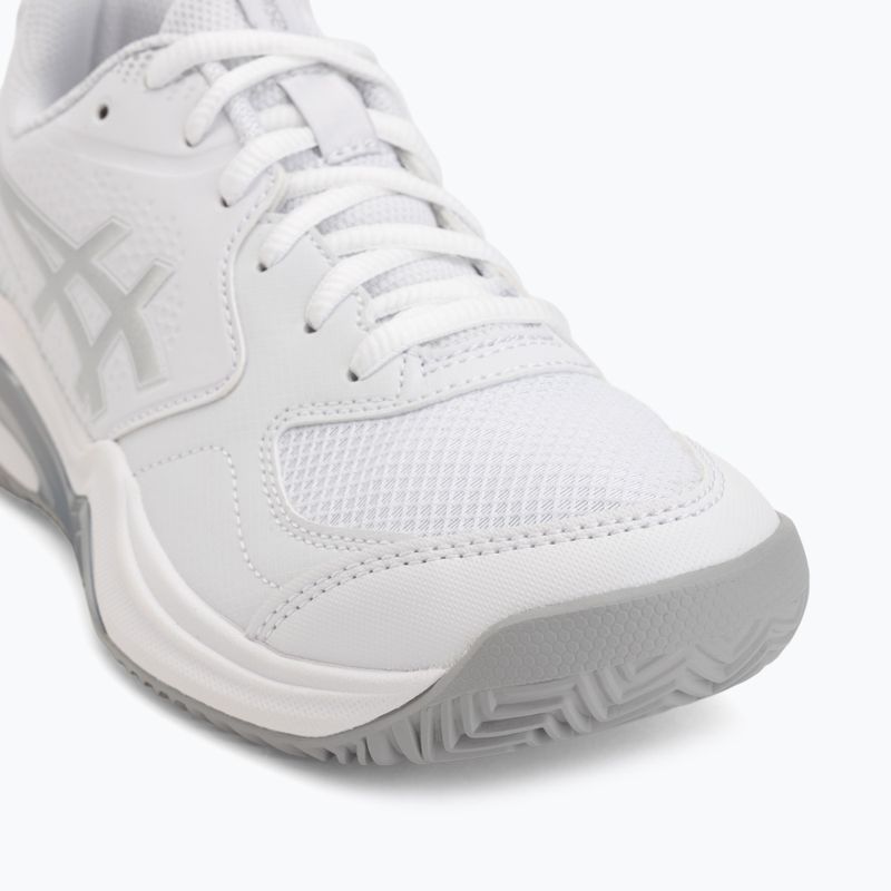 Dámské boty na padel ASICS Gel-Dedicate 9 Padel W white/pure silver 7