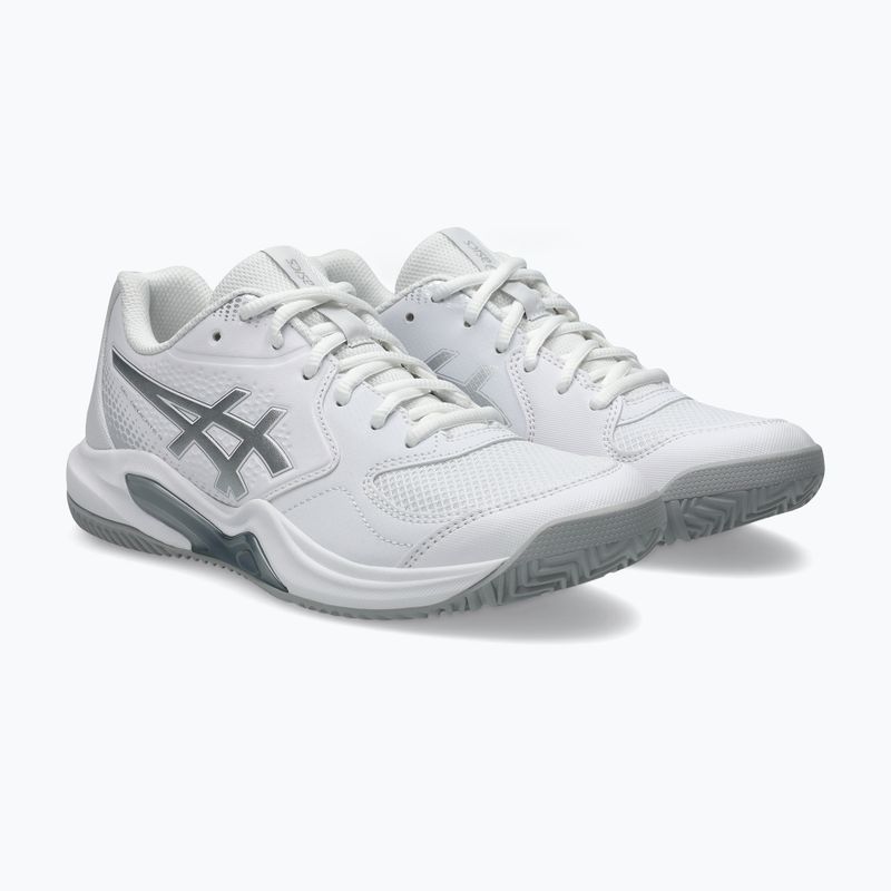 Dámské boty na padel ASICS Gel-Dedicate 9 Padel W white/pure silver