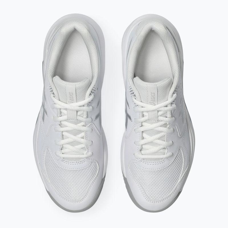 Dámské boty na padel ASICS Gel-Dedicate 9 Padel W white/pure silver 5