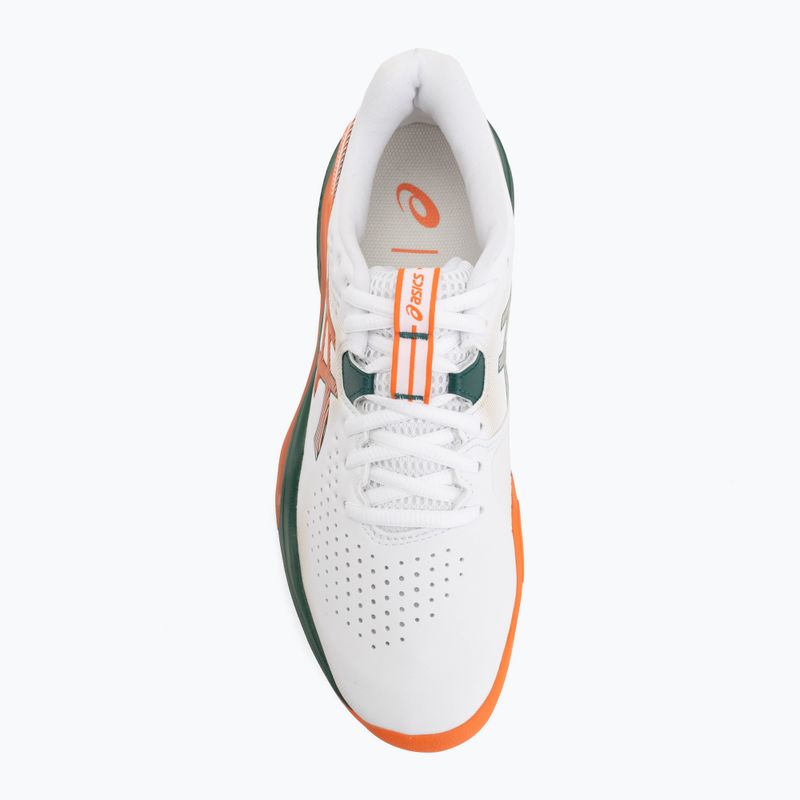 Pánské boty na padel Asics Gel-Challenger 15 Padel White/Energy Orange 5