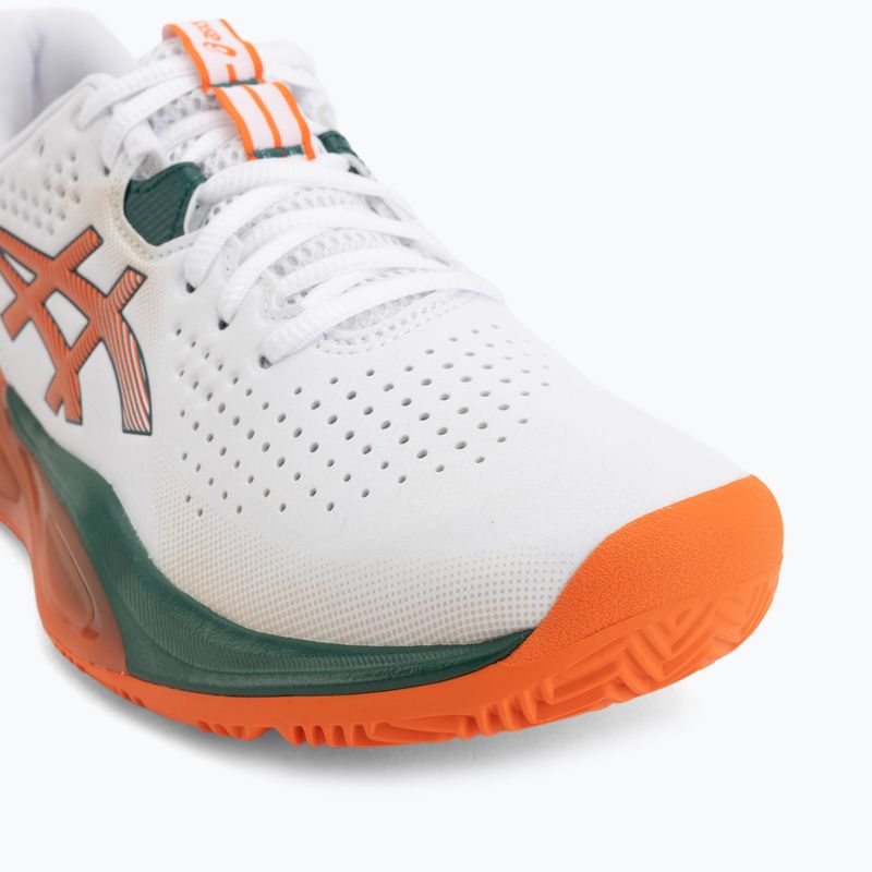 Pánské boty na padel Asics Gel-Challenger 15 Padel White/Energy Orange 7