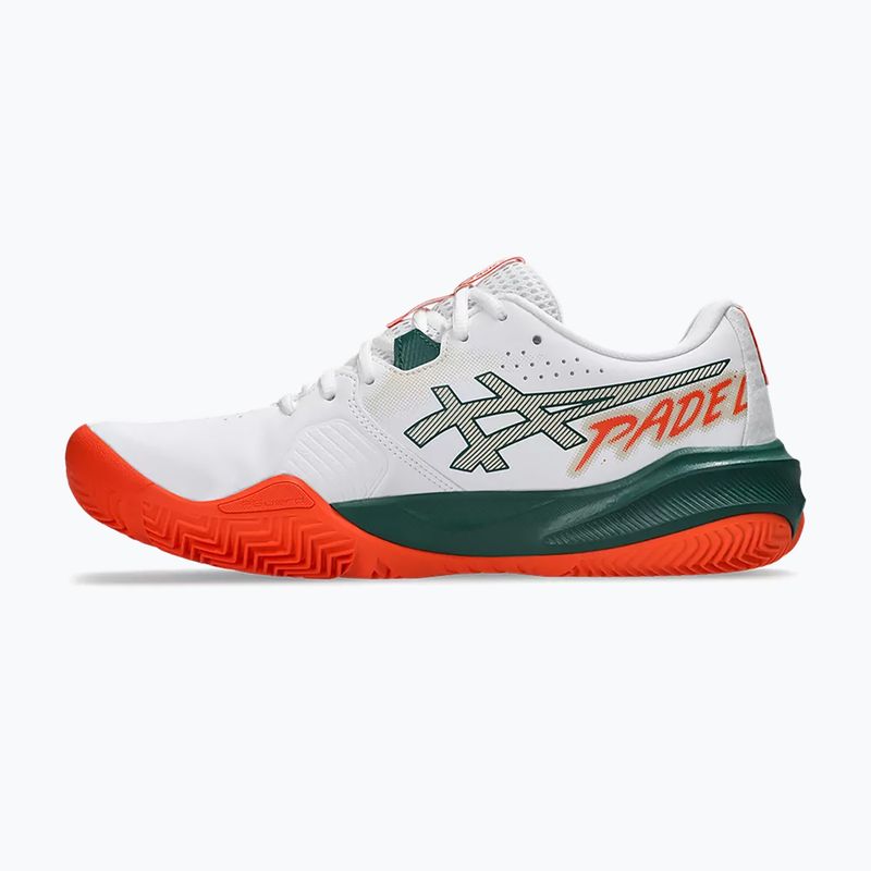 Pánské boty na padel Asics Gel-Challenger 15 Padel White/Energy Orange 2